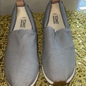 Toms Gray Slip-On Men's Shoes